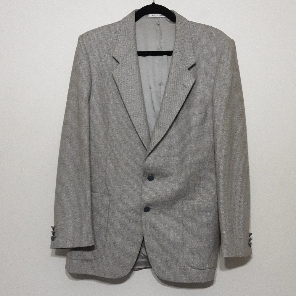 Vintage YSL Yves st Lauren blazer suit wool blend tweed